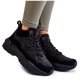 Zapatillas Deportivas Altas Mujer Memory Foam System Big Star KK274356 Negro