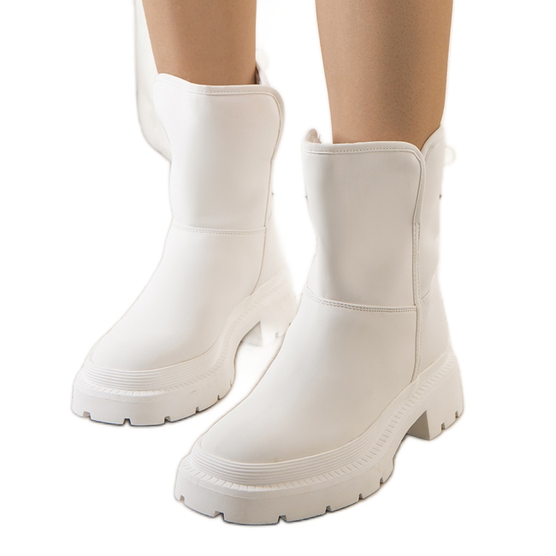 PA1 Botas de nieve de mujer blancas de Veronis blanco
