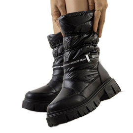 Botas de nieve negras para mujer de Mette negro