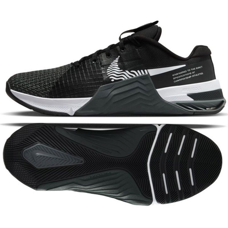 Nike Metcon 8 M DO9328 001 zapatillas negro