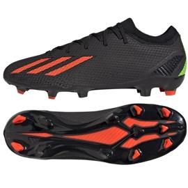 Botas de fútbol Adidas X Speedportal.3 Fg GW8453 negro negro