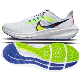 Nike Air Zoom Pegasus 39 Gs Jr DM4015 100 zapatillas de running blanco multicolor