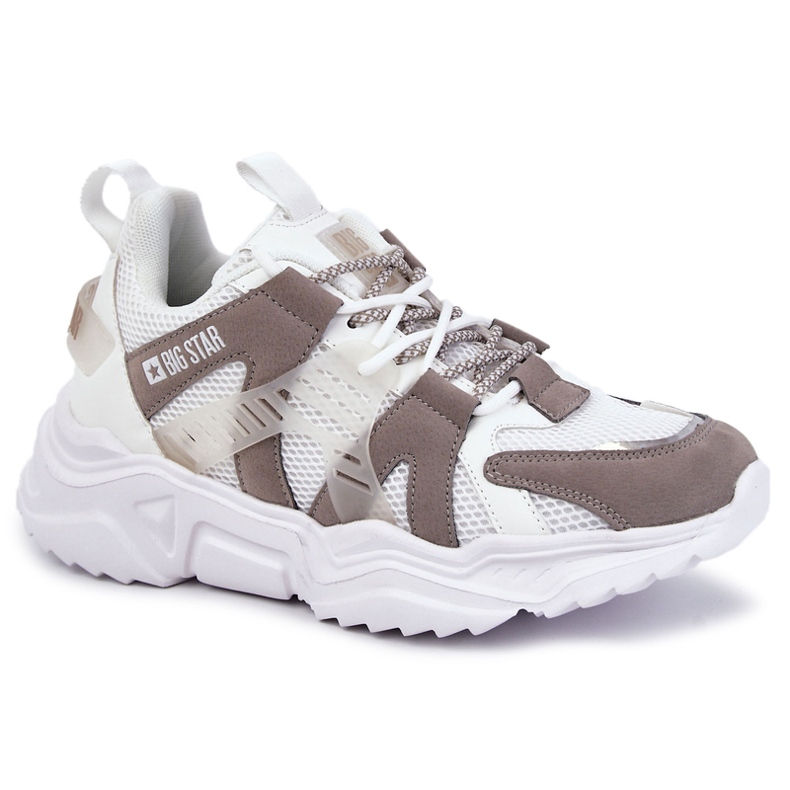 Zapatillas Deportivas Ligeras De Hombre Big Star KK174055 Blancas blanco