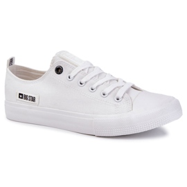 Sneakers de Hombre de Material Bajo Big Star KK174006 Blanco