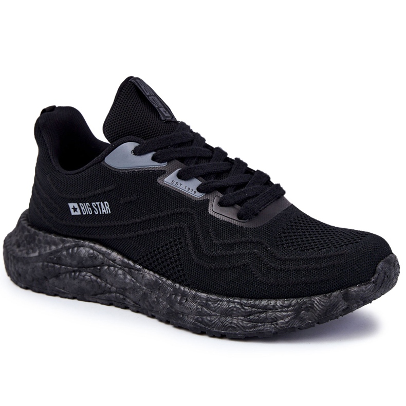 Zapatillas Deportivas Ligeras De Hombre Big Star KK174018 Negras negro