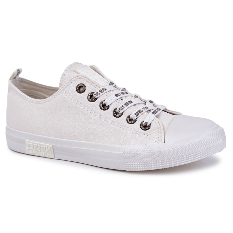 Zapatillas ecológicas para hombres Big Star KK174052 White blanco