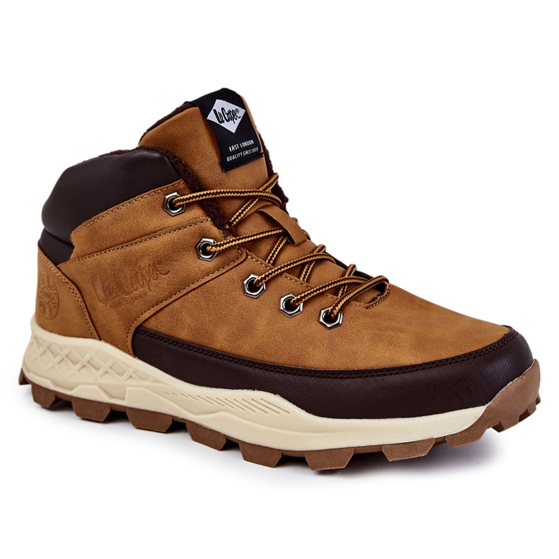 Botas cálidas de hombre Lee Cooper LCJ-22-01-1390 Camel marrón