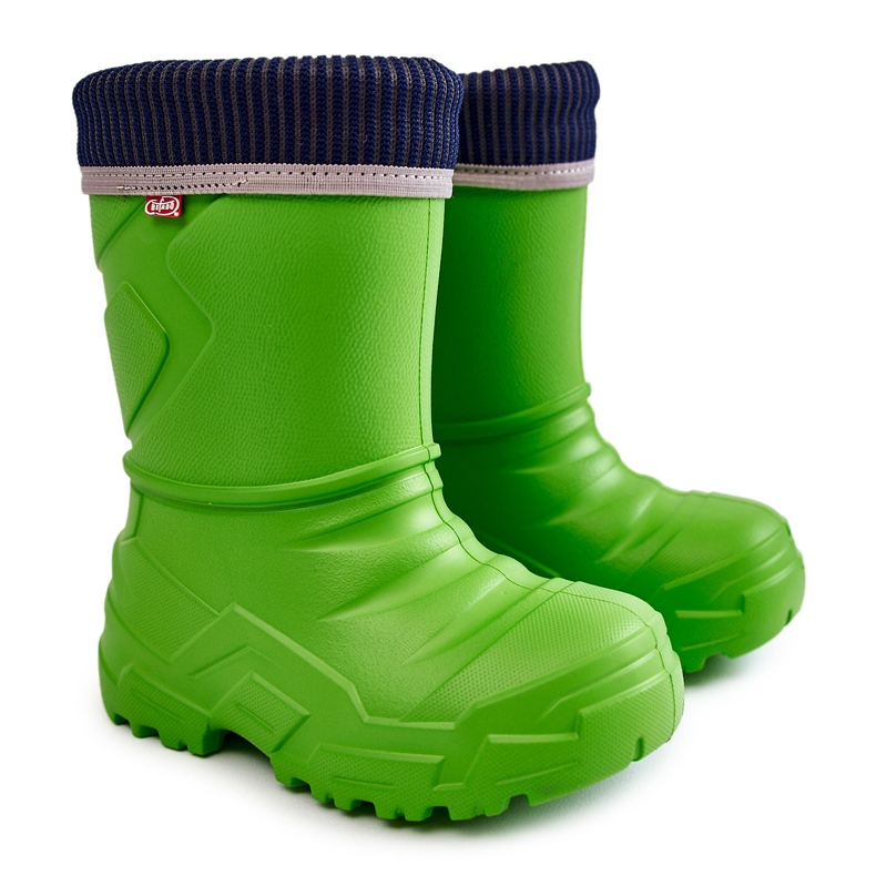 BEFADO S.A. Botas de Lluvia Térmicas para Niños Befado 162X303 Verde