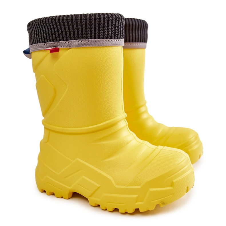 BEFADO S.A. Botas de Lluvia Térmicas para Niños Befado 162X302 Amarillo