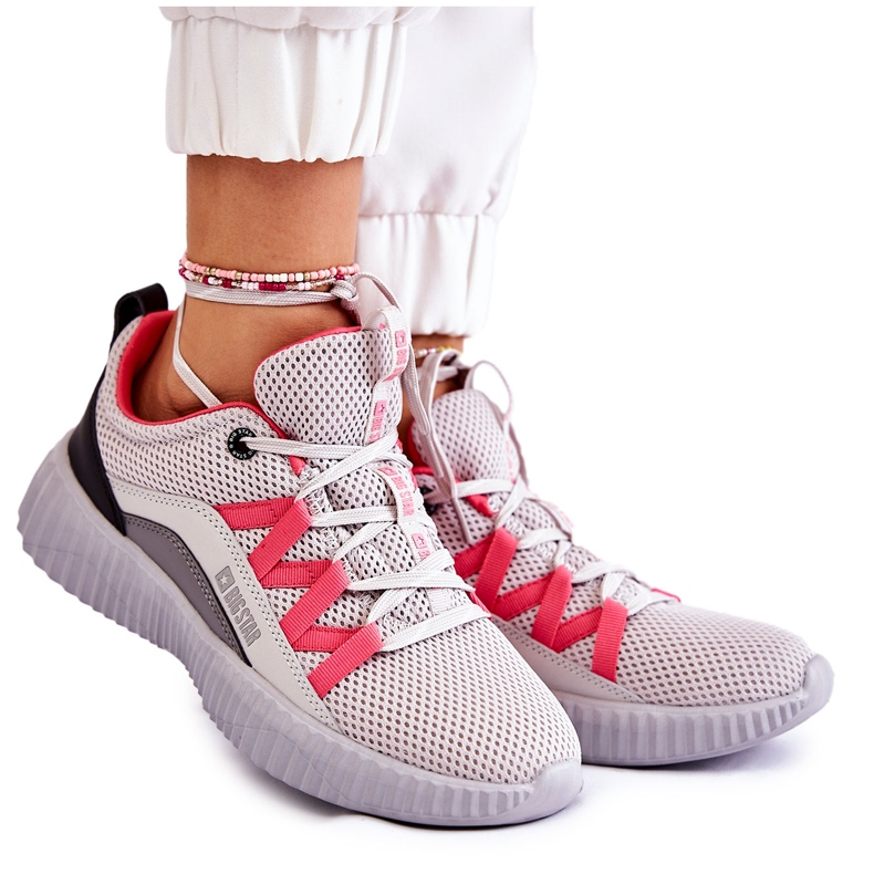 Zapatillas deportivas de mujer Sneakers Big Star KK274060 Gris