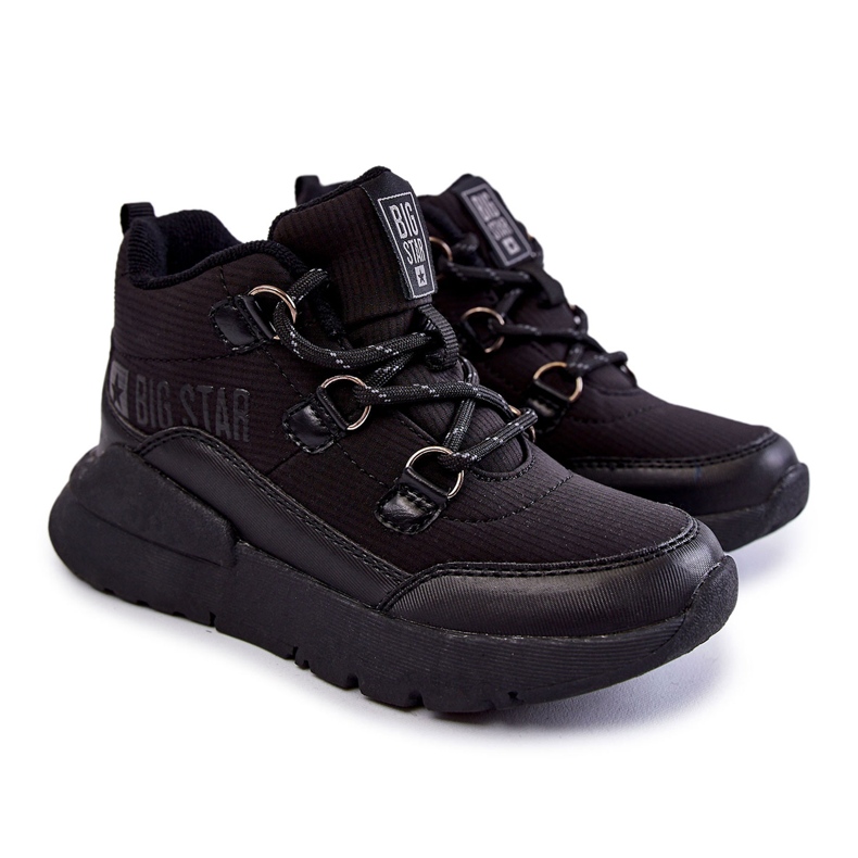 Botas de Niños Memory Foam Big Star KK374119 Negro