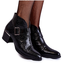 Vinceza Botas Cálidas Lacadas Mujer Negro Hege