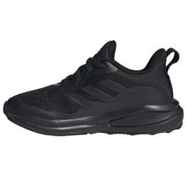 Adidas FortaRun Jr GZ4416 zapatillas de running negro