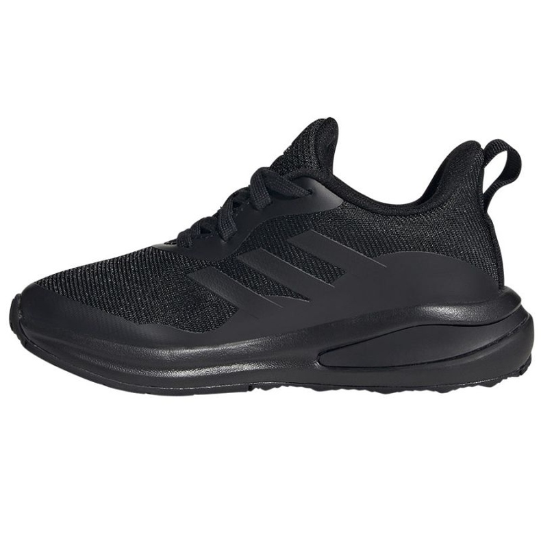 Adidas FortaRun Jr GZ4416 zapatillas de running negro