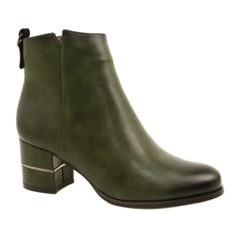 Botas de moda para mujer Olive M.Daszyński SA125A-2 multicolor verde