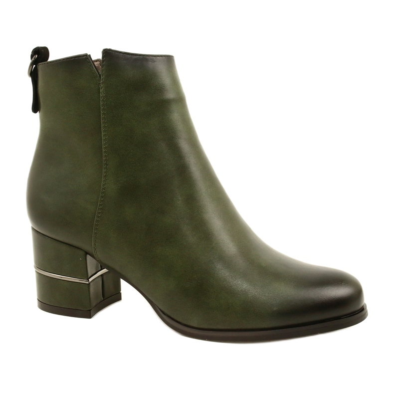 Botas de moda para mujer Olive M.Daszyński SA125A-2 multicolor verde