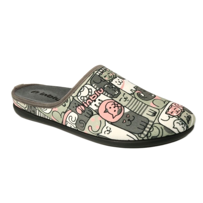 Descripción de mujeres inblu 155d208 gris rosa