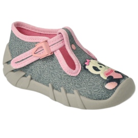 BEFADO S.A. Zapatos befado niño 110P470 rosa gris