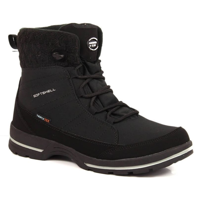 Zapatos impermeables de trekking con aislamiento American Club W AM905 negro