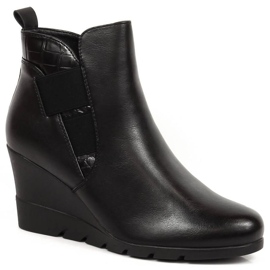 Botas cuña insuladas Filippo W PAW386 negro