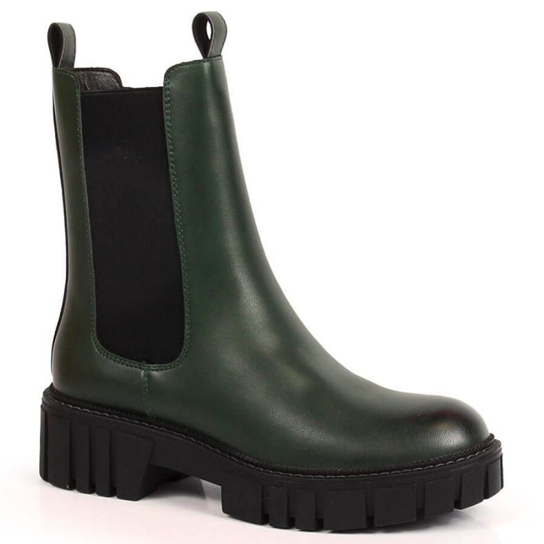 Botas con plataforma aisladas Sergio Leone W SK393 verde