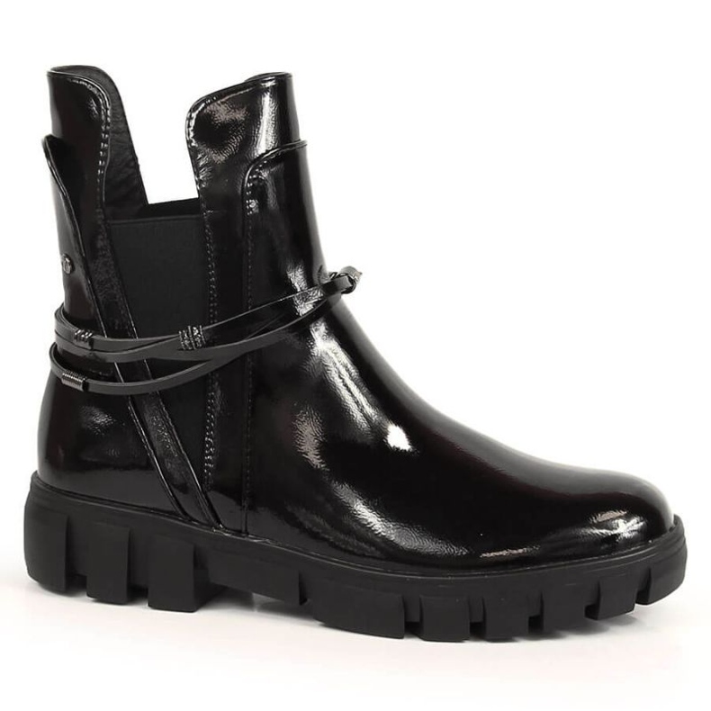 Botas aislantes sin cordones Vinceza W JAN157A negro
