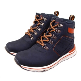 Botas de niño con cremallera azul marino McKeylor