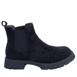 PA1 Botines Chelsea de mujer Ethel Black negro