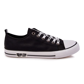 Sneakers de Hombre en Piel Big Star KK174047 Negro