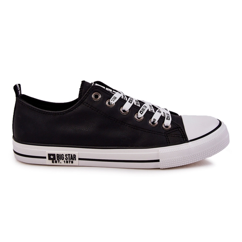 Sneakers de Hombre en Piel Big Star KK174047 Negro