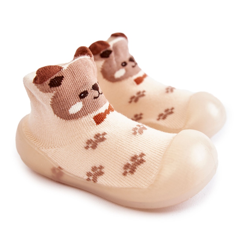 BEFADO S.A. Zapatillas de casa para niños Niechodki Befado 002P037 Beige marrón