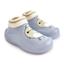 BEFADO S.A. Zapatillas de casa para niños Niechodki Befado 002P025 Azul