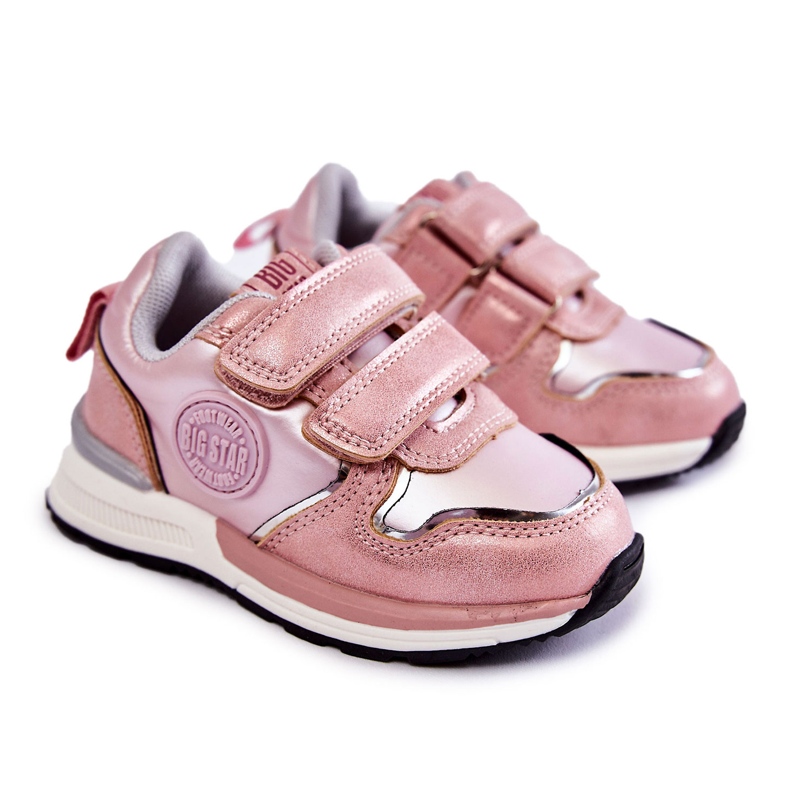Zapatillas Deportivas Infantiles Velcro Memory Foam System Big Star KK374180 Rosa rosado Zapatillas Deportivas Infantiles Velcro Memory Foam System Big Star KK374180 Rosa rosado