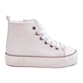 Zapatillas Altas Infantiles Big Star KK374227 Blanco