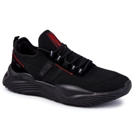 Zapatillas deportivas de hombre Memory Foam Big Star KK174255 Negro