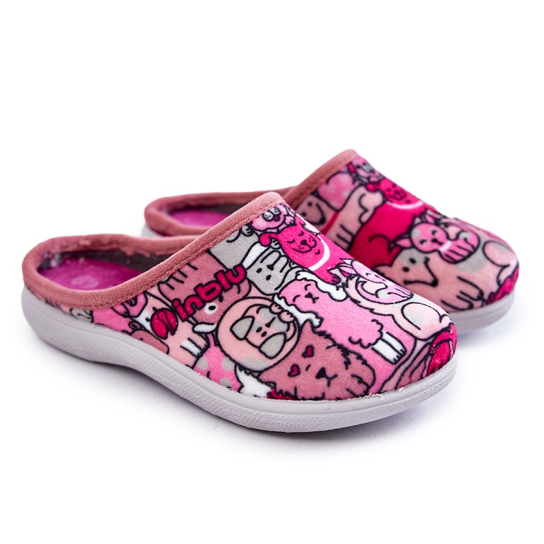 Pantuflas Infantiles Inblu B9000046 Rosa rosado