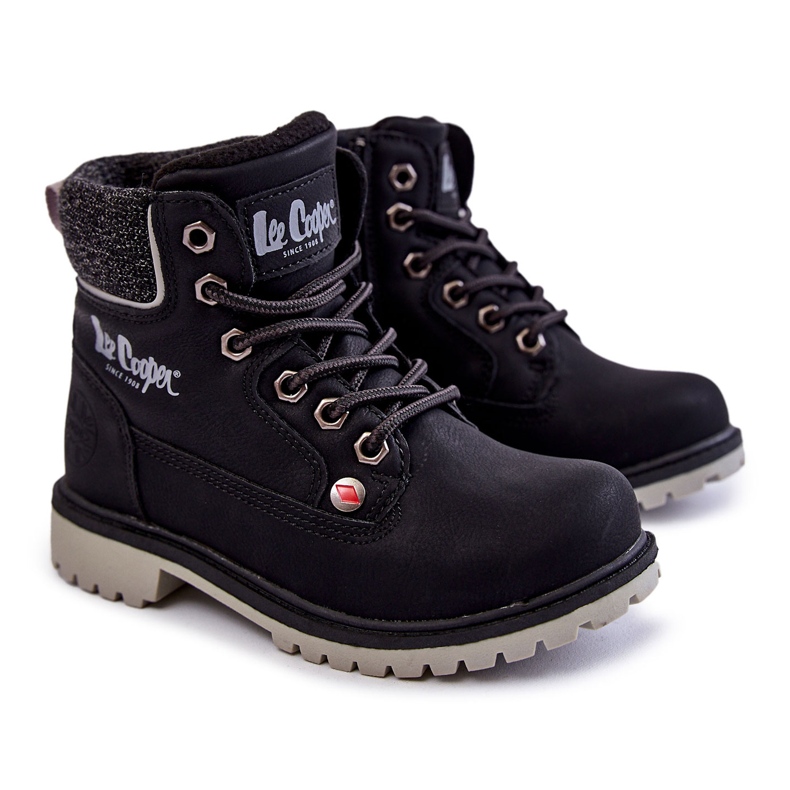 Botas Negras de Niños Lee Cooper LCJ-22-01-1491 negro