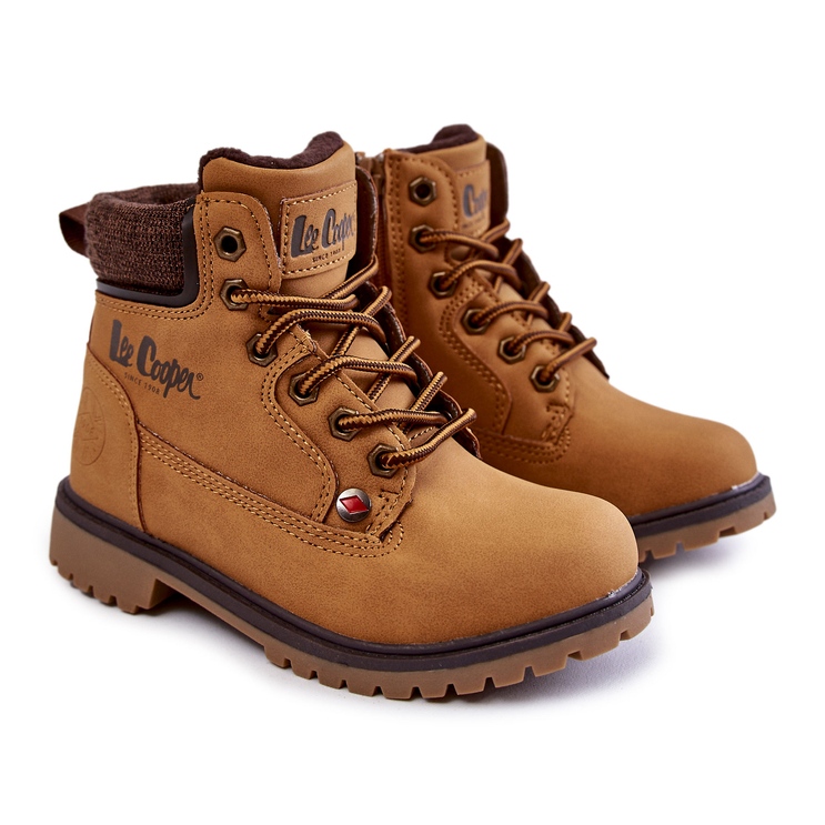 Cazadores infantiles Lee Cooper LCJ-22-01-1490 Camel marrón