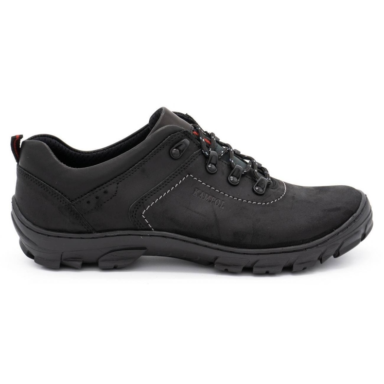 Kampol Zapatos trekking hombre 36 negro