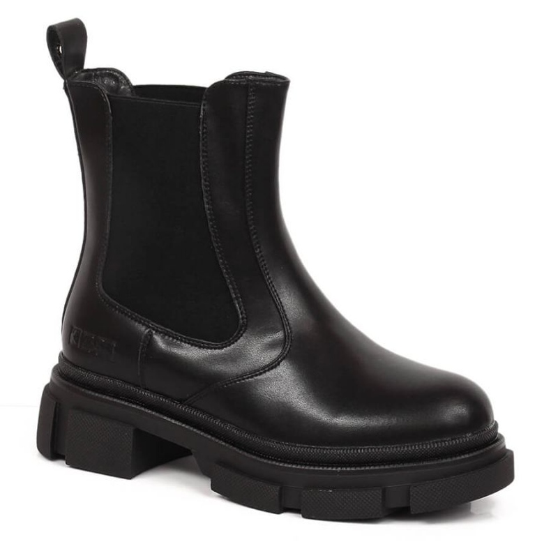 Botas Chelsea con plataforma insuladas Big Star W INT1787 negro