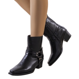 Botas camperas Libiti negras negro