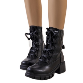 PA1 Botas negras Alcaraz de mujer negro