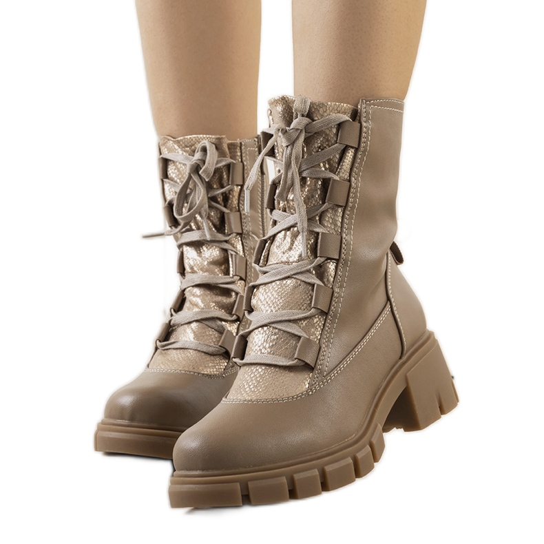 Botas mujer Alcaraz marrón