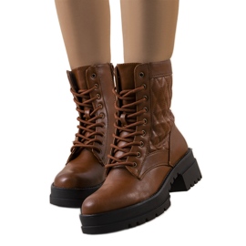 Botas de montaña de mujer Mezza marrón
