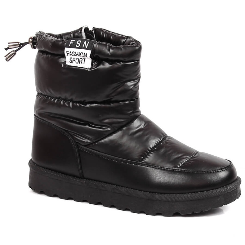 Botas de nieve mujer negro metalizado Potocki Botas de nieve mujer negro metalizado Potocki