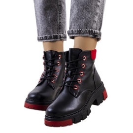 Botines bajos negros