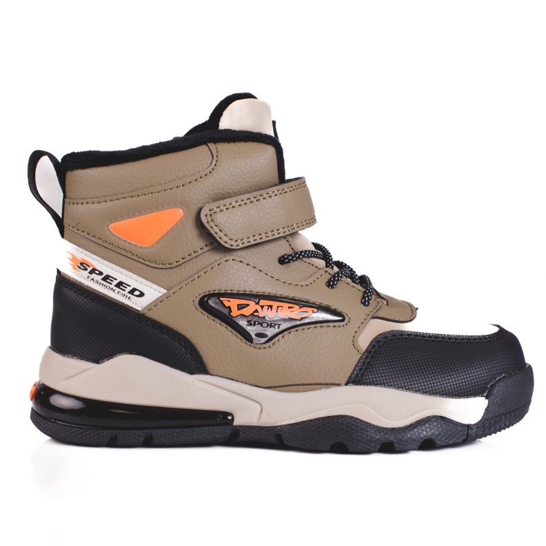 Botas niño aislamiento cordones Shelovet beige