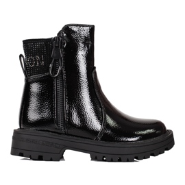 Botas niña Shelovet lacadas negro