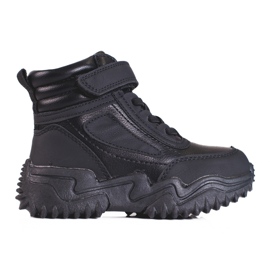 Botas negras con aislamiento para niños negro