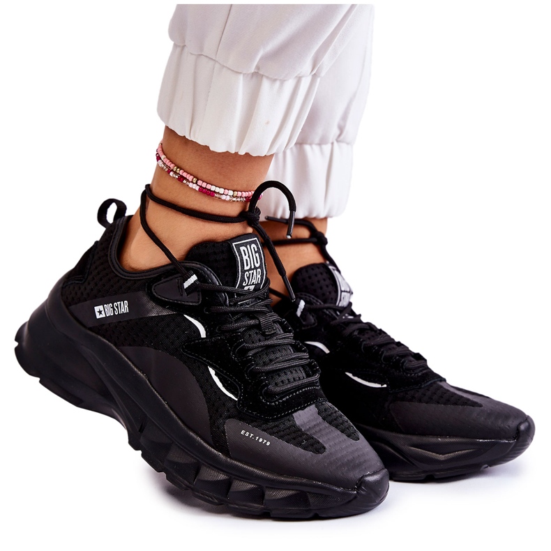 Deportivas Mujer Big Star KK274056 Negro